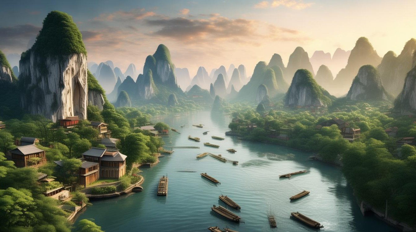 桂林到阳朔有哪些景点 桂林到阳朔有哪些景点