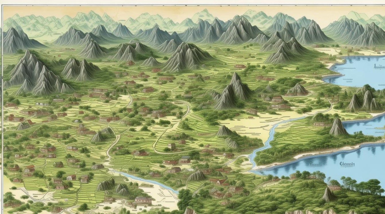 贵州旅游景点大全地图