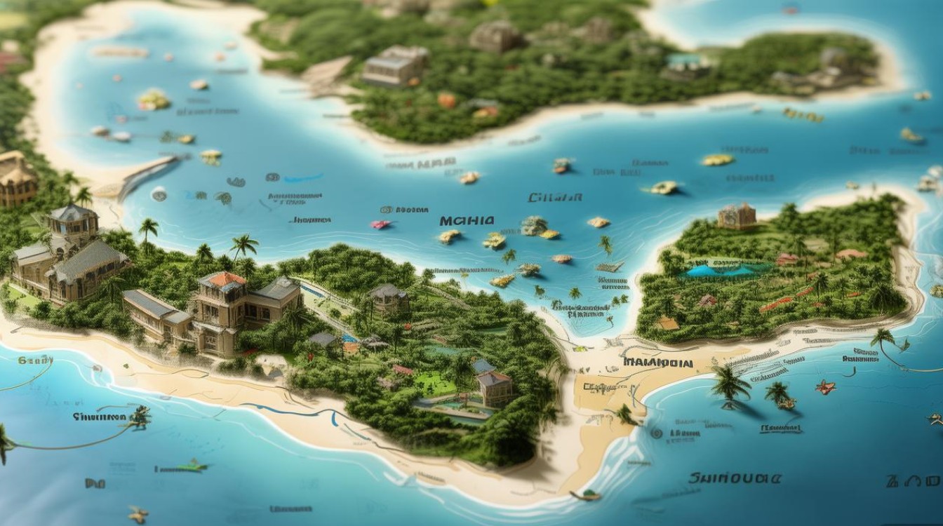 海南地图旅游景点大全 海南地图旅游景点大全