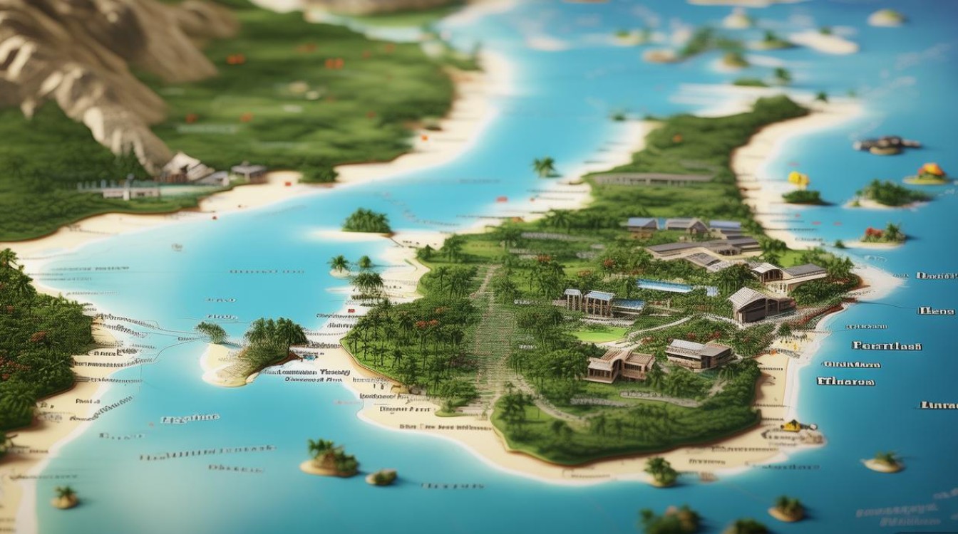 海南地图旅游景点大全 海南地图旅游景点大全