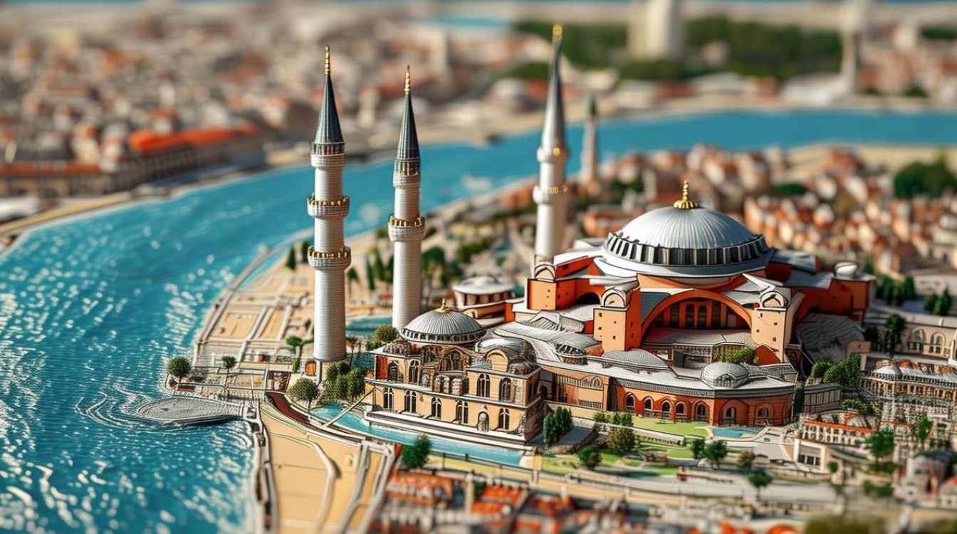 伊斯坦布尔景点地图