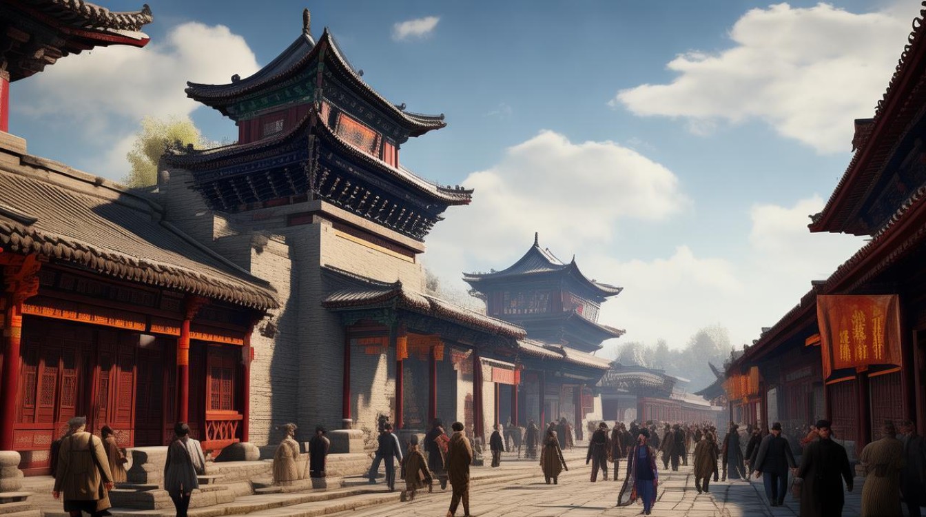 大同古城里的景点