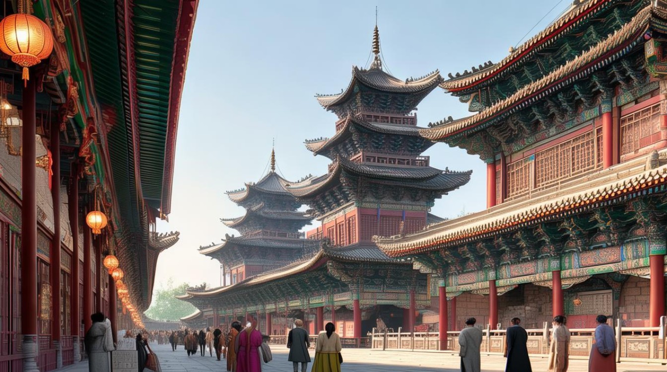 大同古城里的景点