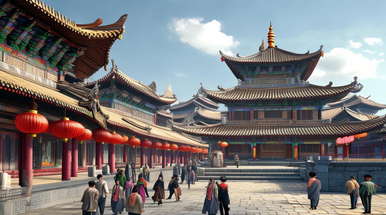 大同古城里的景点