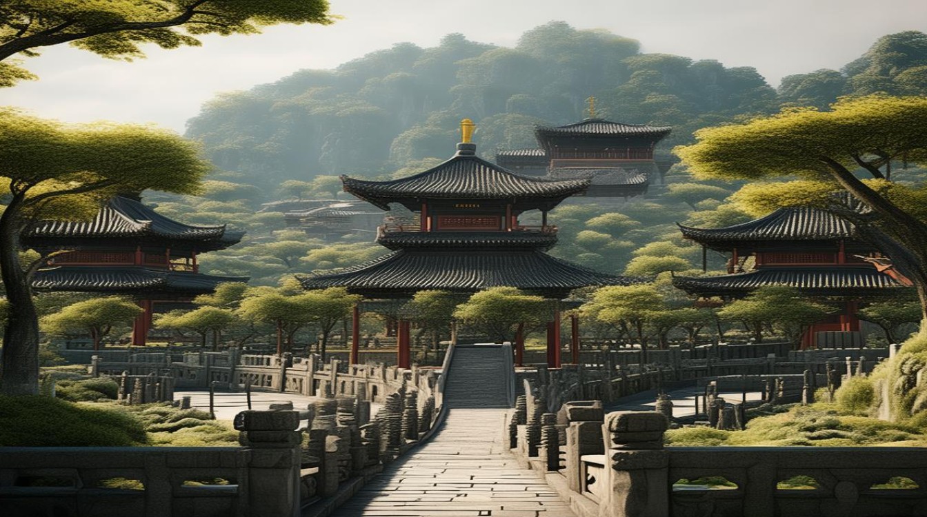 古隆中的景点 古隆中的景点