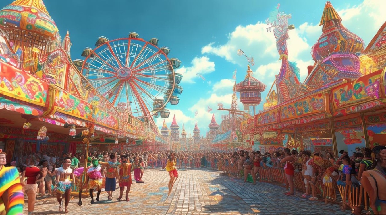 嘉年华景点