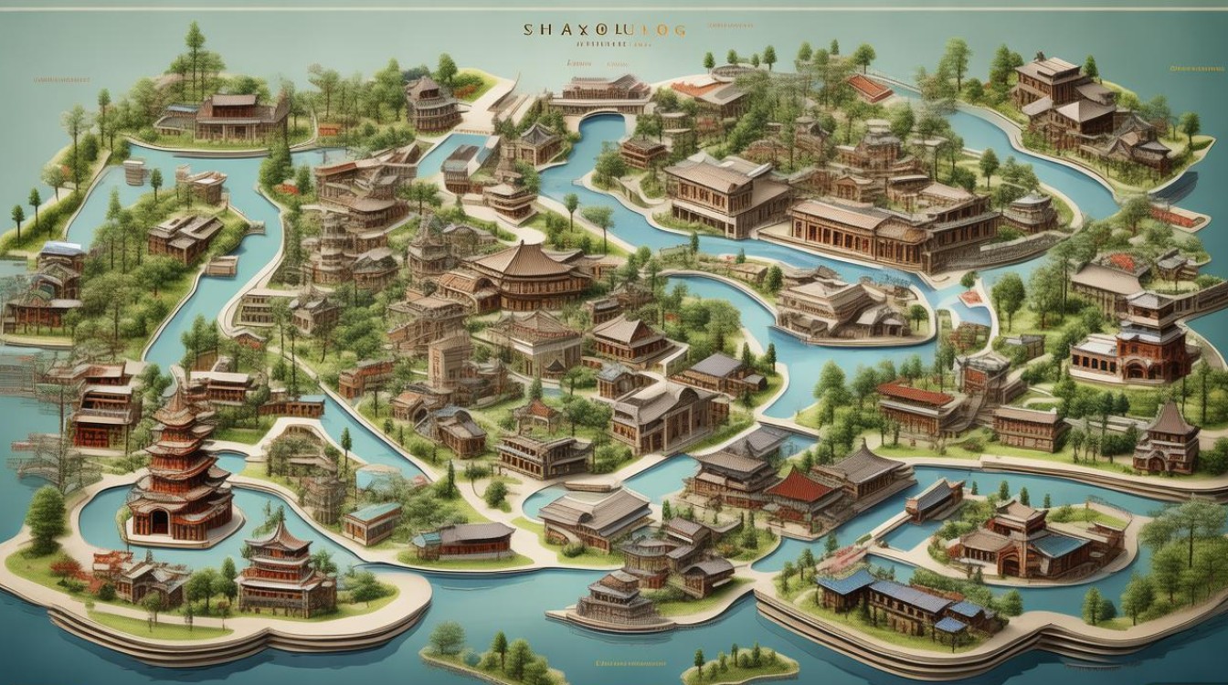 绍兴旅游景点分布图 绍兴旅游景点分布图