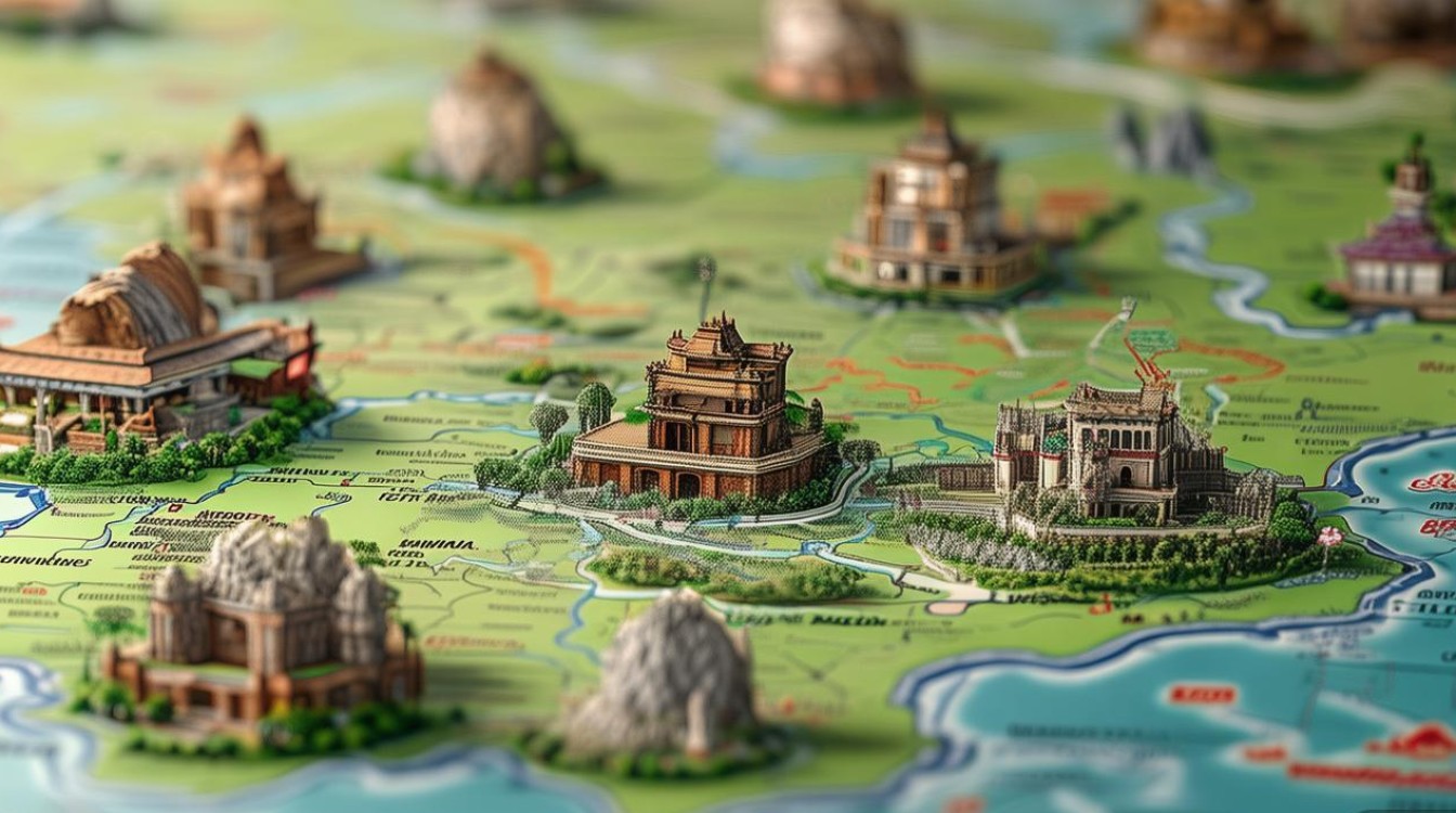 广西旅游地图景点分布