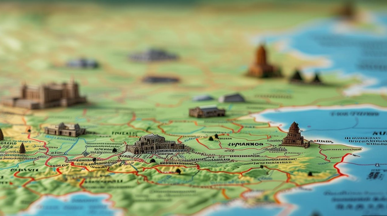 山东旅游景点分布地图 山东旅游景点分布地图