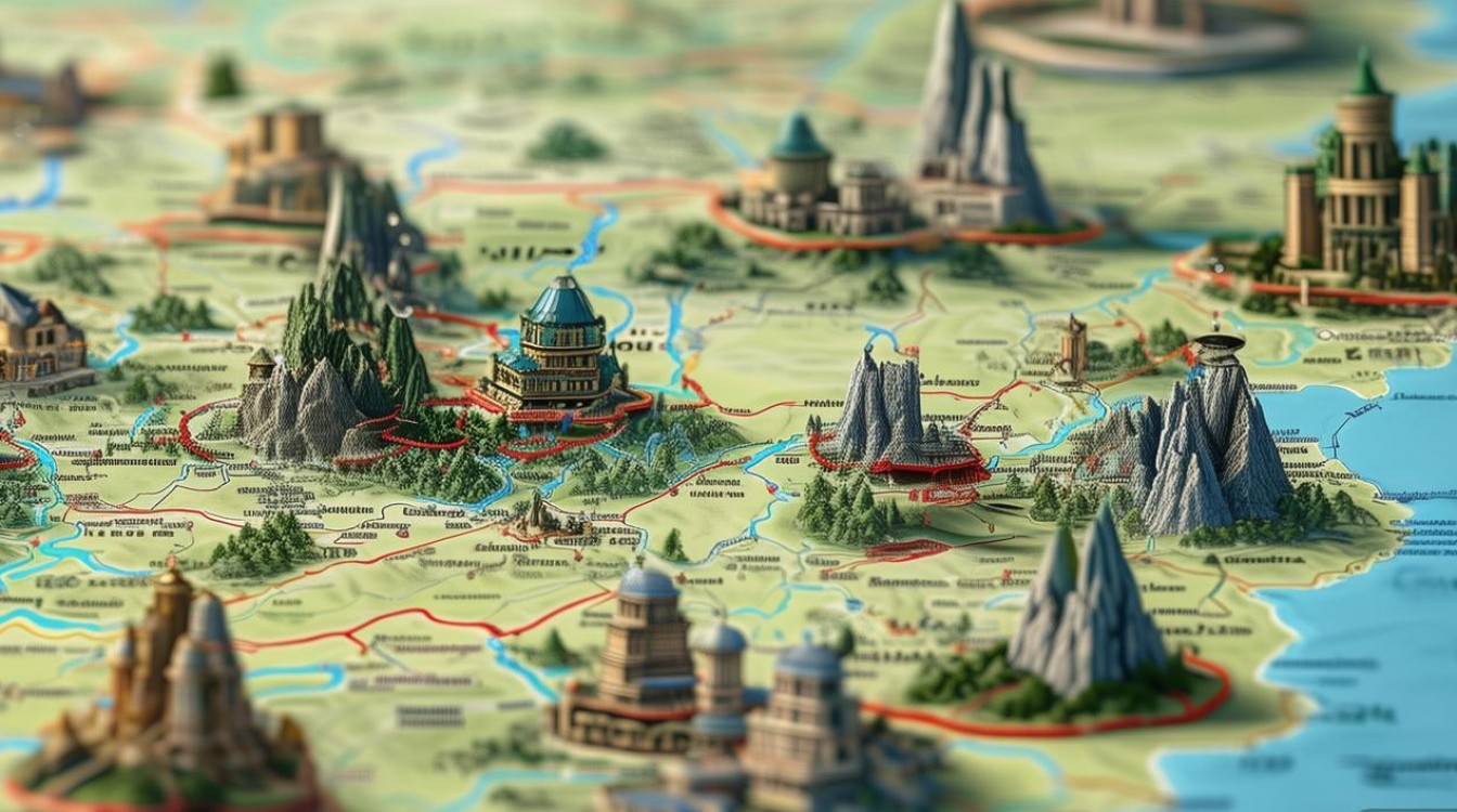 山东地图旅游景点大全