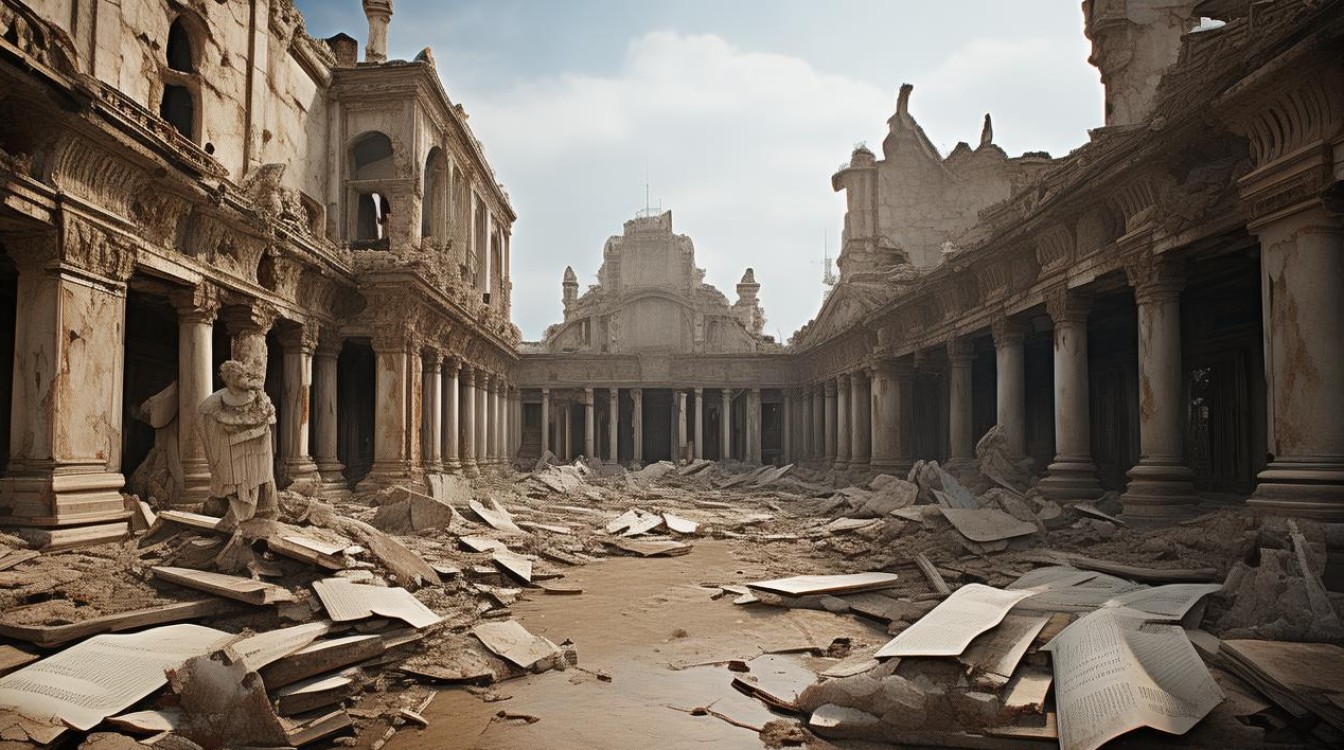 旅游景点被破坏