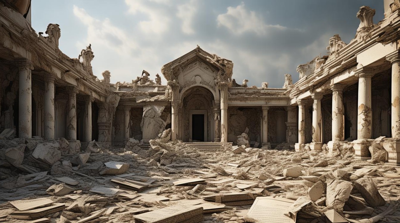 旅游景点被破坏