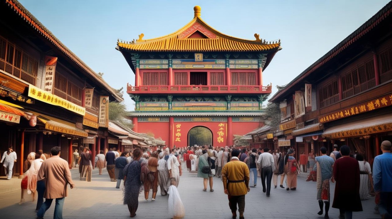 西安鼓楼附近的景点