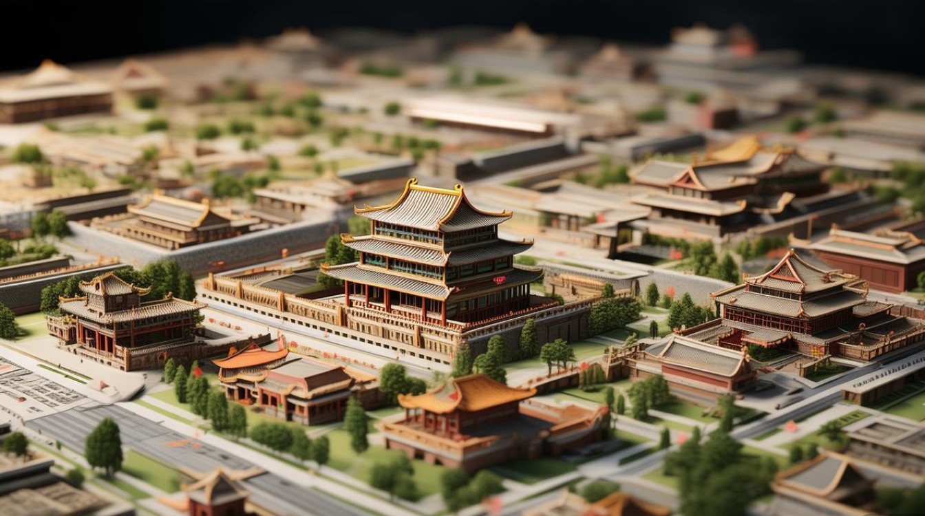 西安主要景点分布图 西安主要景点分布图