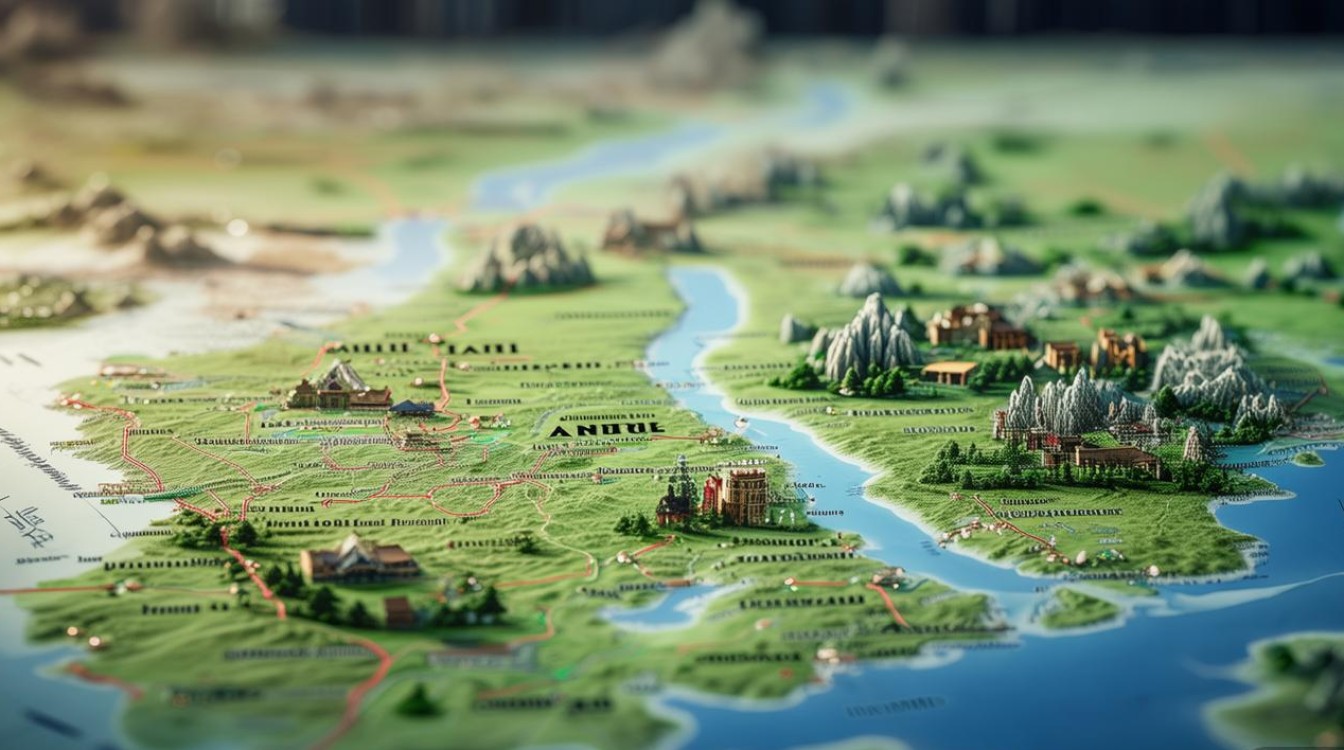 安徽省景点地图全图