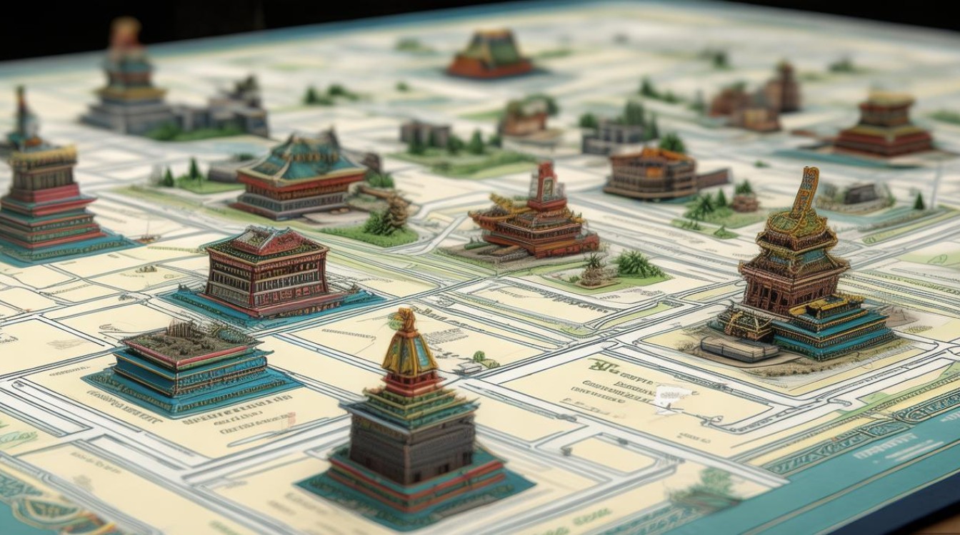 西安十大景点地图 西安十大景点地图