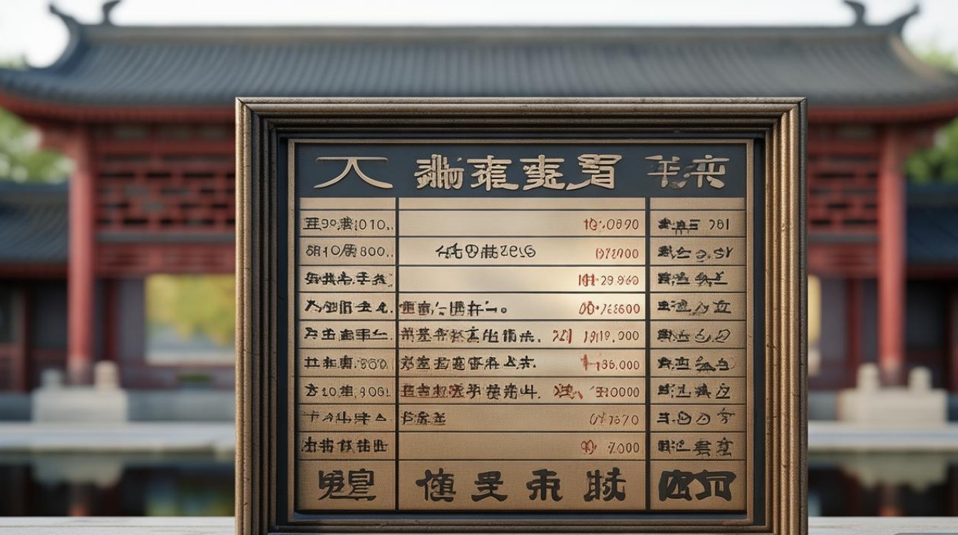 定州景点门票价格