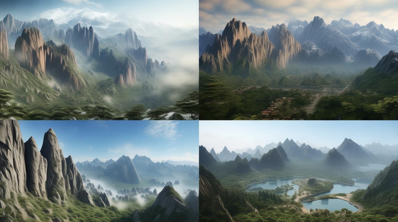 五岳的景点 五岳的景点