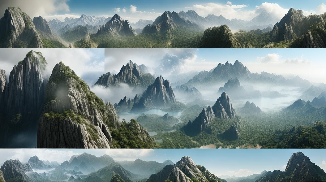 五岳的景点 五岳的景点