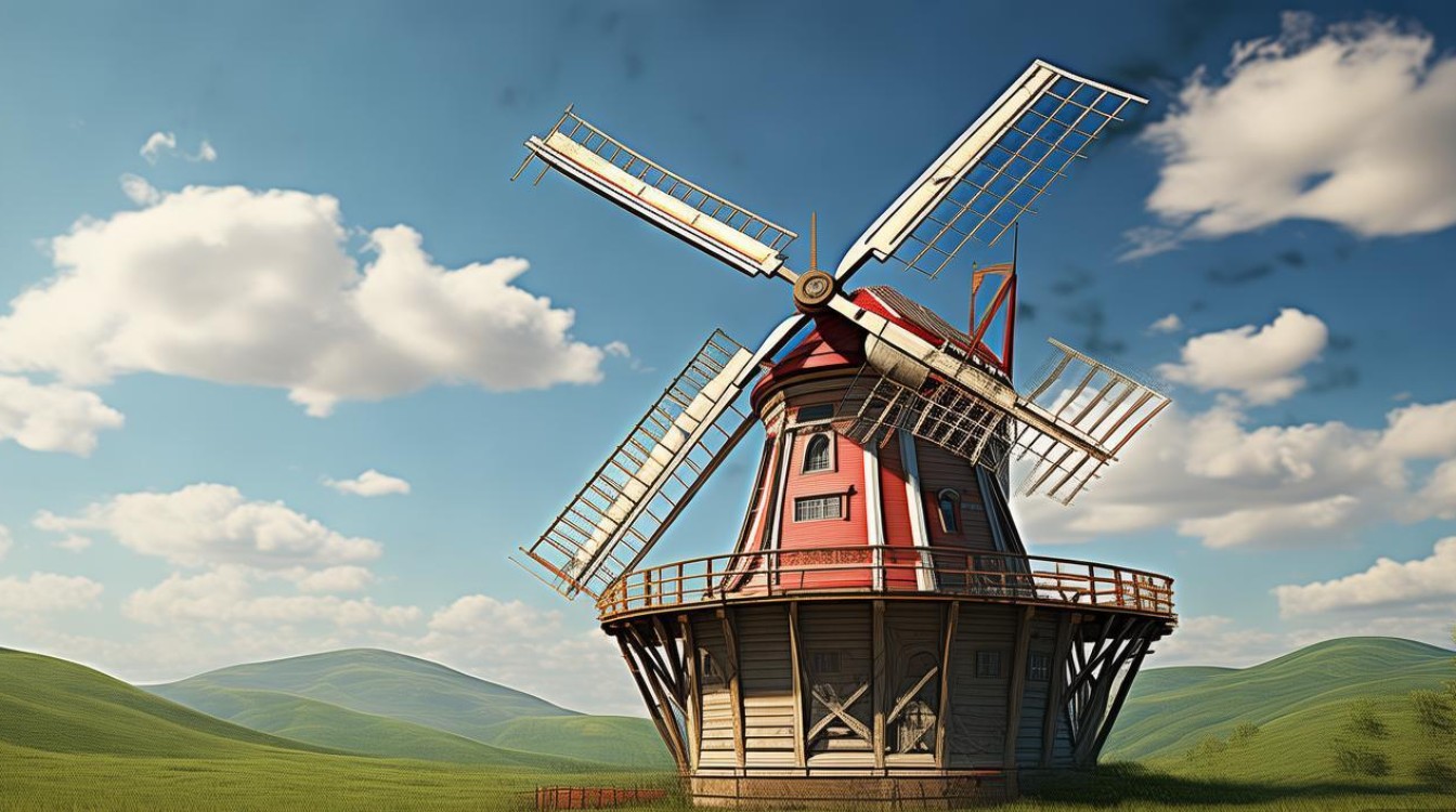 景点大风车 景点大风车