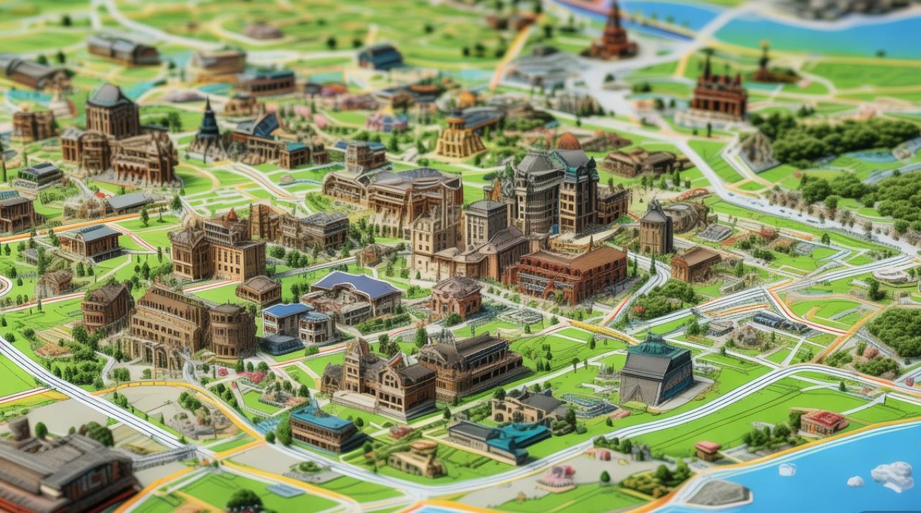 上饶旅游景点分布图