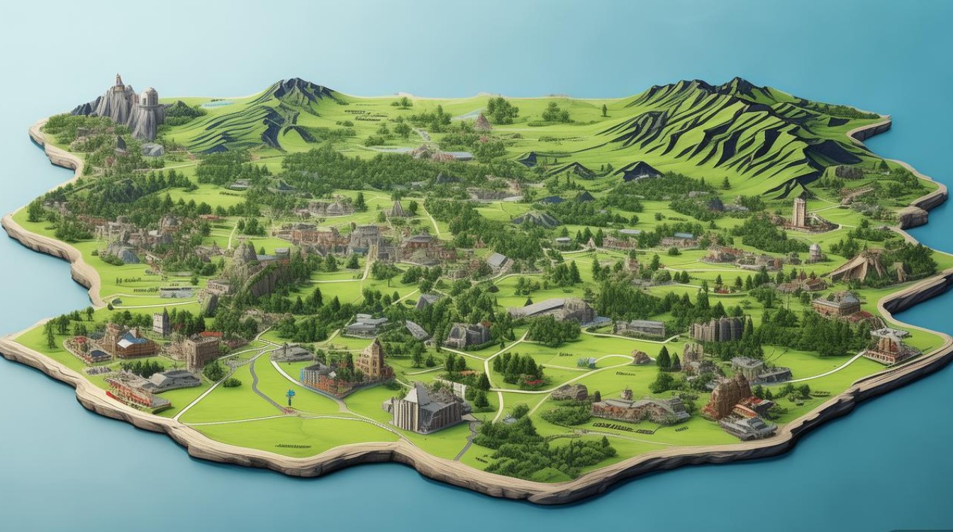 克旗旅游景点地图 克旗旅游景点地图