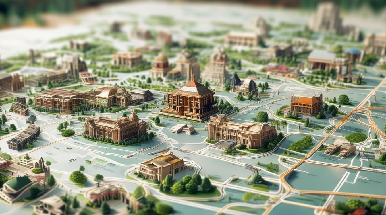 北京旅行景点路线图