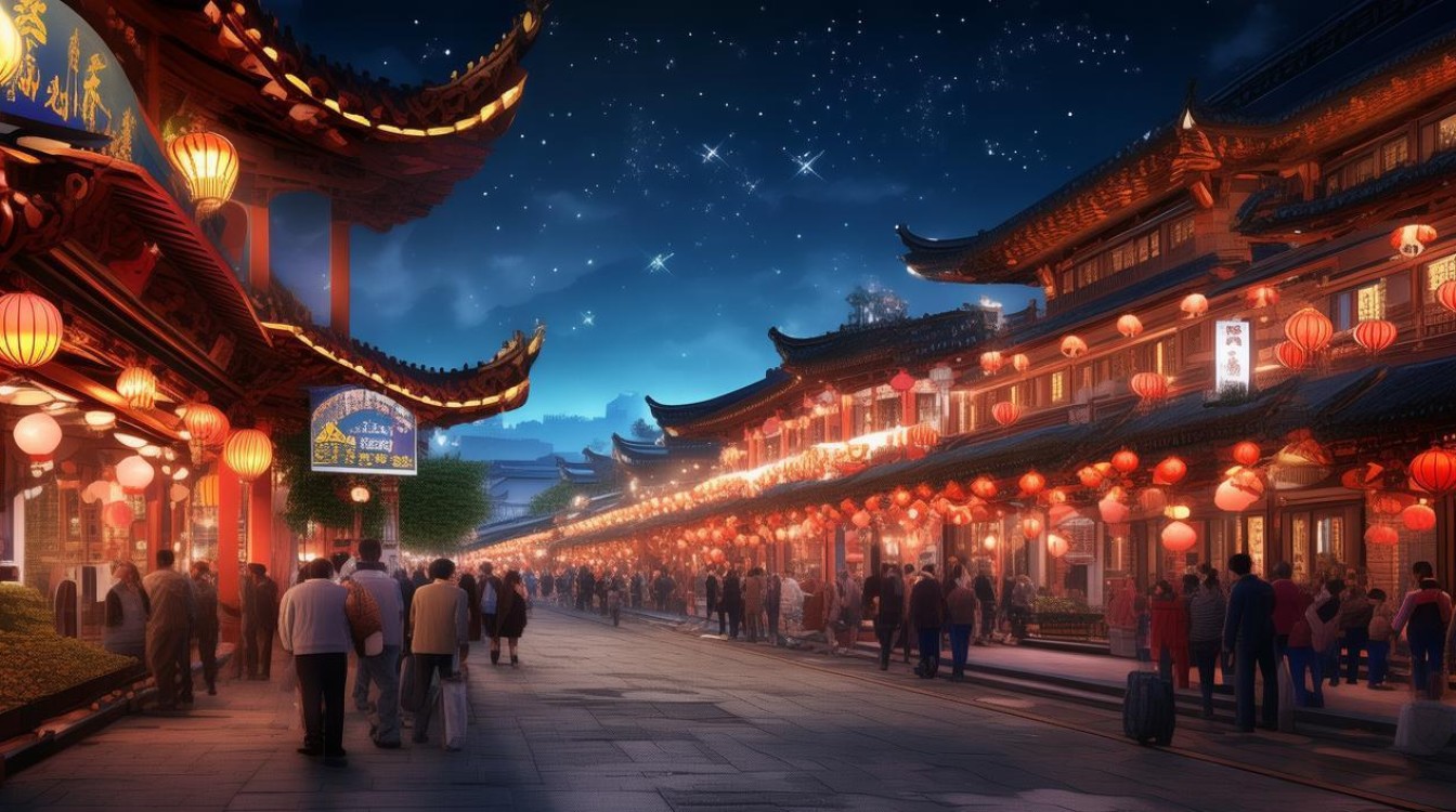 成都夜间旅游景点