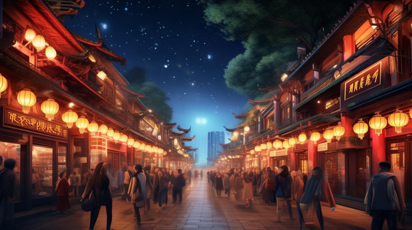 成都夜间旅游景点