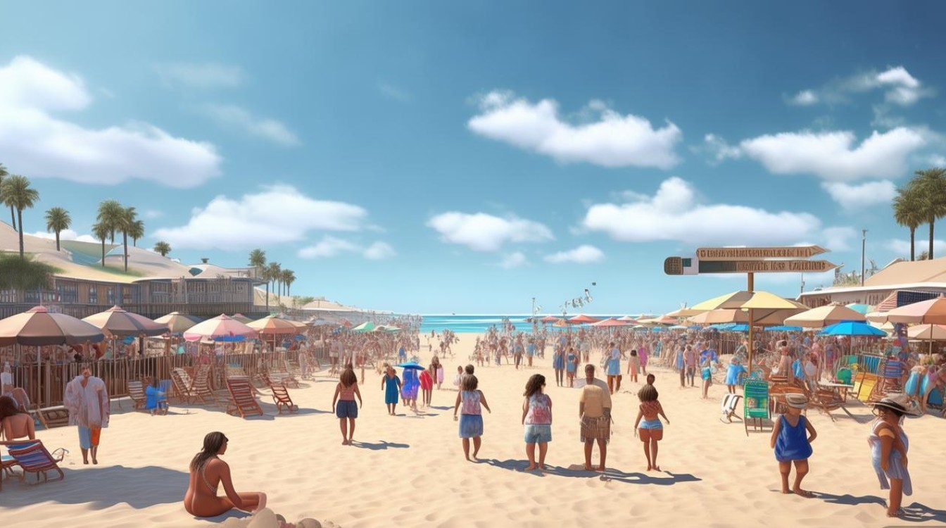 盐城沙滩旅游景点