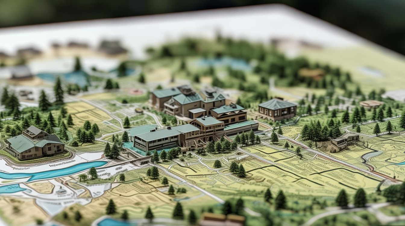 手绘景点地图 手绘景点地图