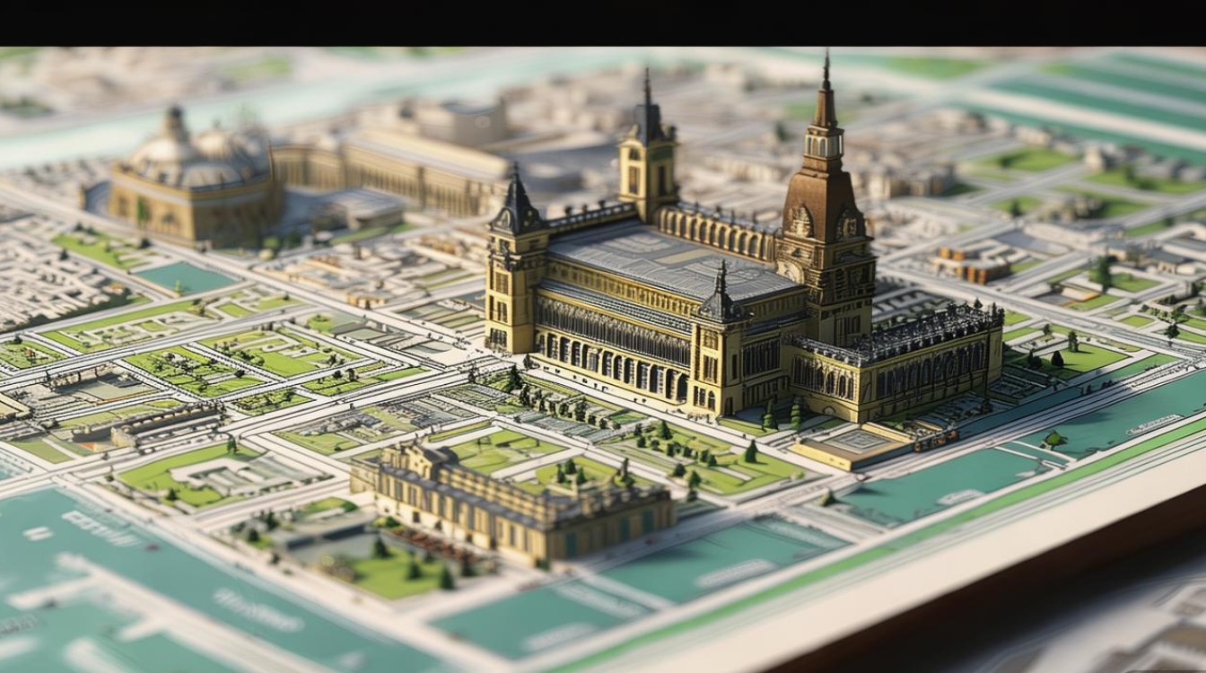 景点手绘地图 景点手绘地图