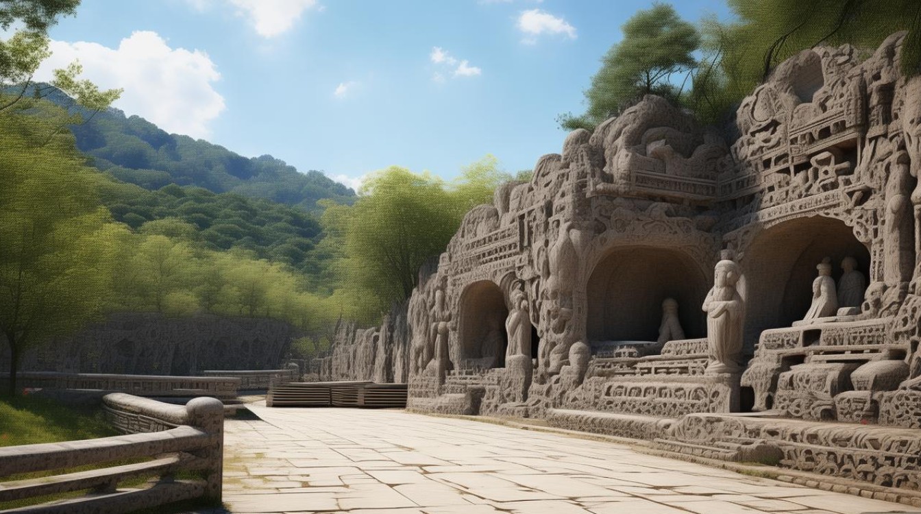 云冈石窟附近景点