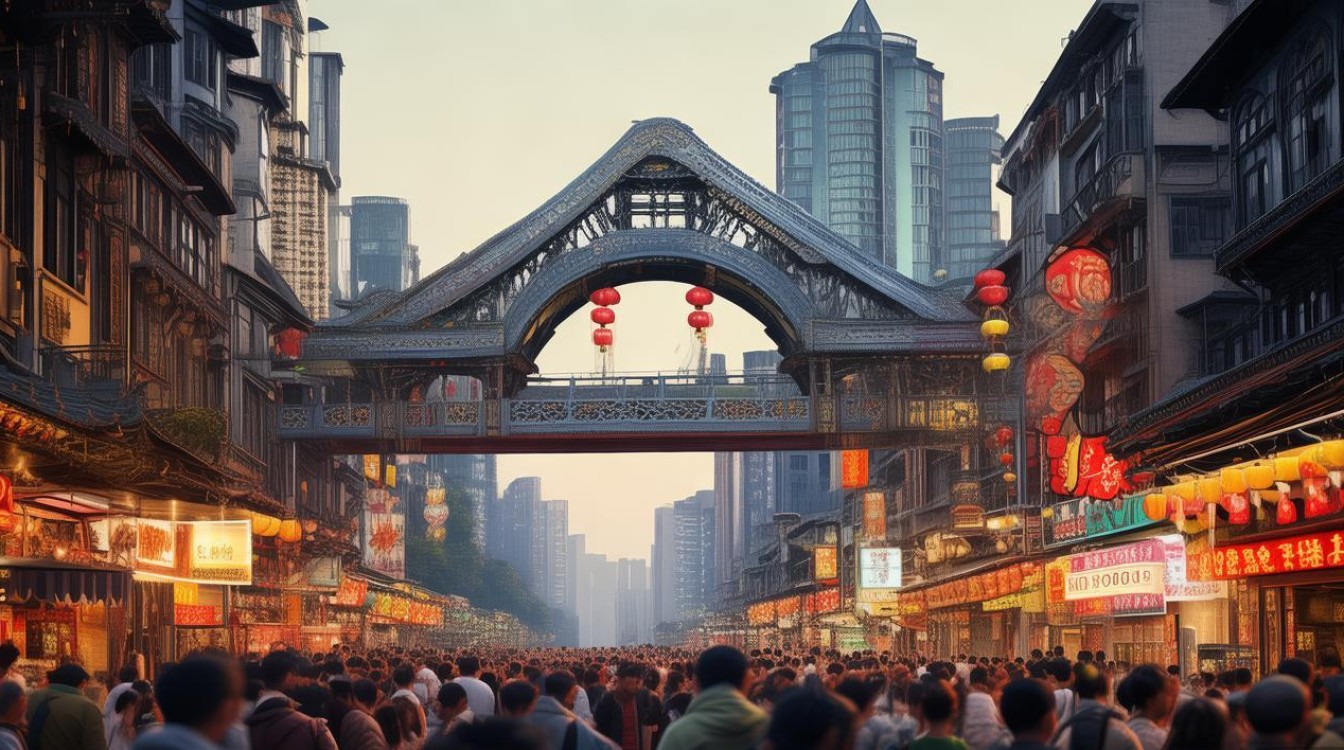 重庆观音桥附近景点