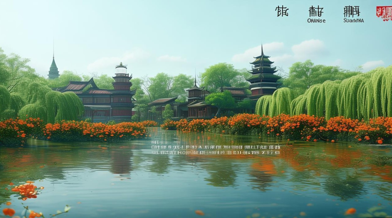 长沙著名景点橘子洲