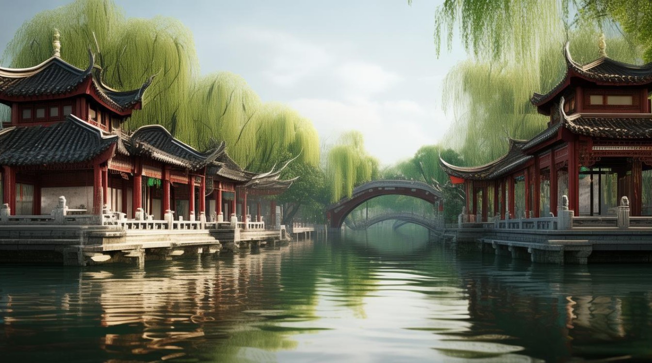 扬州瘦西湖主要景点