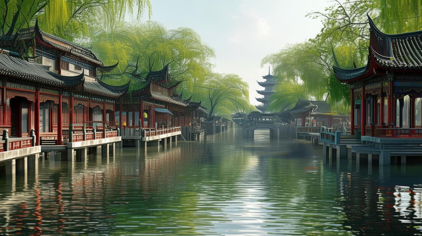 扬州瘦西湖主要景点