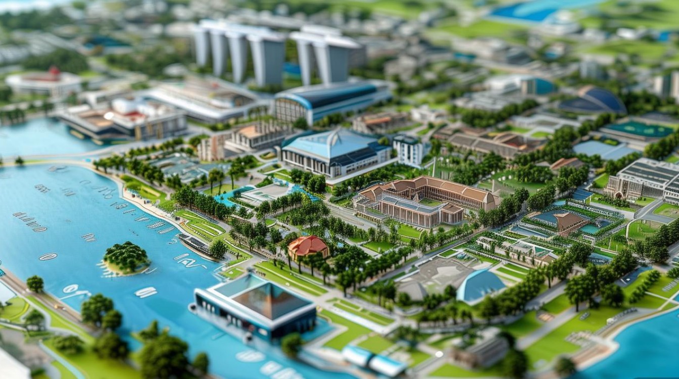 新加坡景点分布地图 新加坡景点分布地图