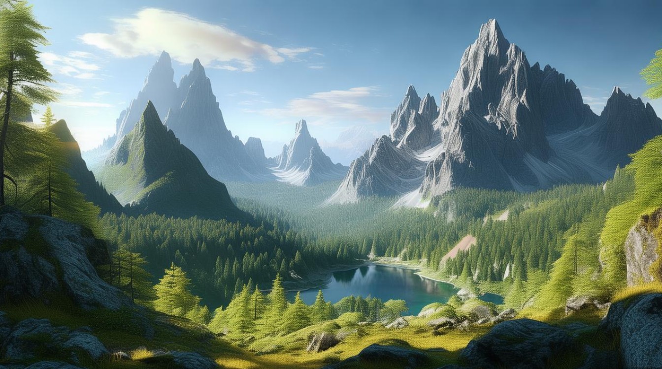 十九峰景点 十九峰景点