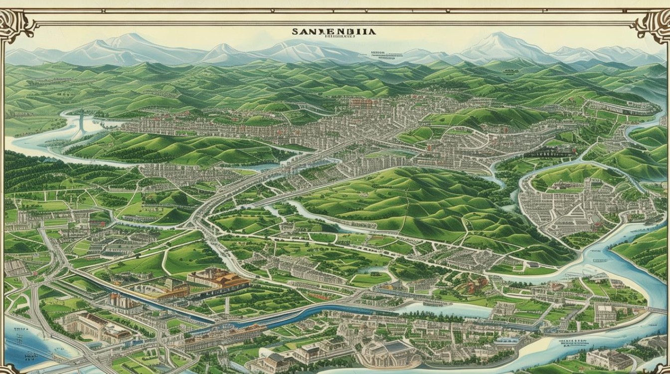 三门峡旅游景点地图