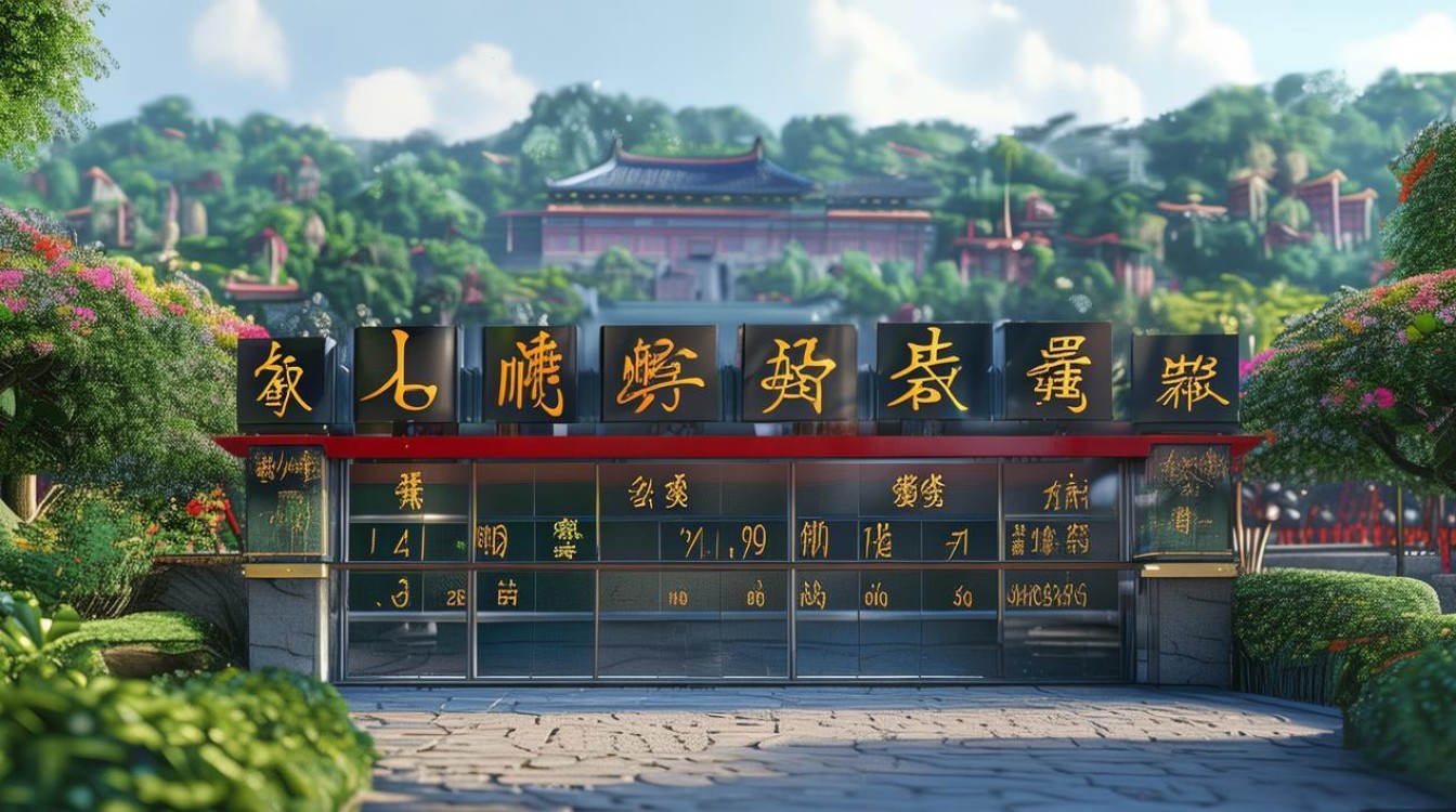 江西旅游景点门票价格