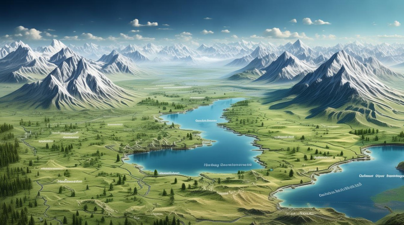 青海省旅游景点地图 青海省旅游景点地图