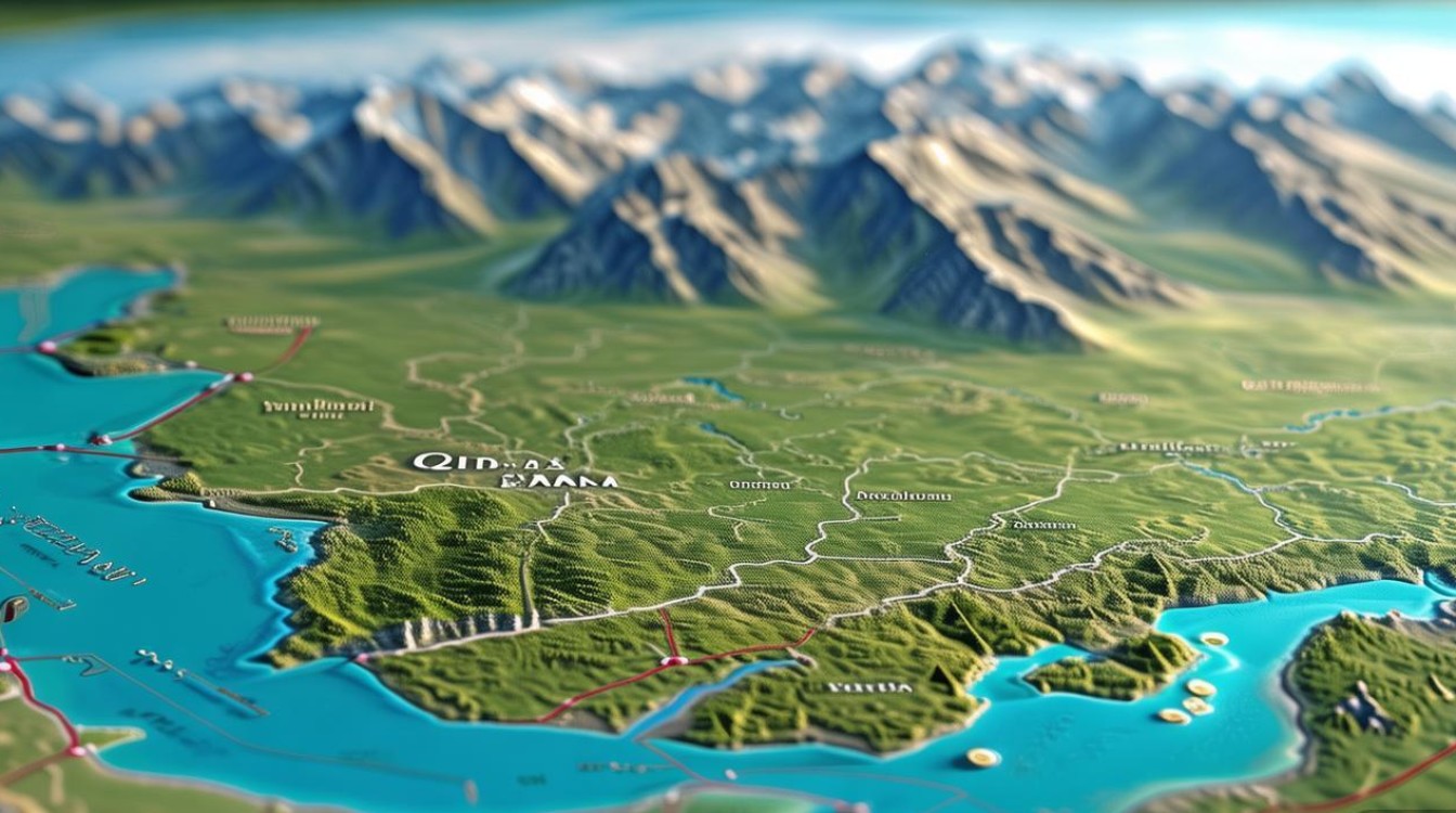 青海省旅游景点地图 青海省旅游景点地图