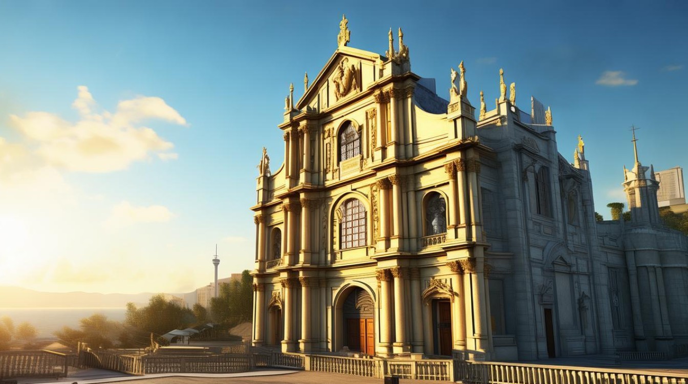 大三巴景点 大三巴景点