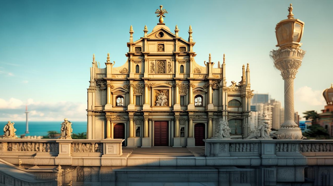 大三巴景点 大三巴景点