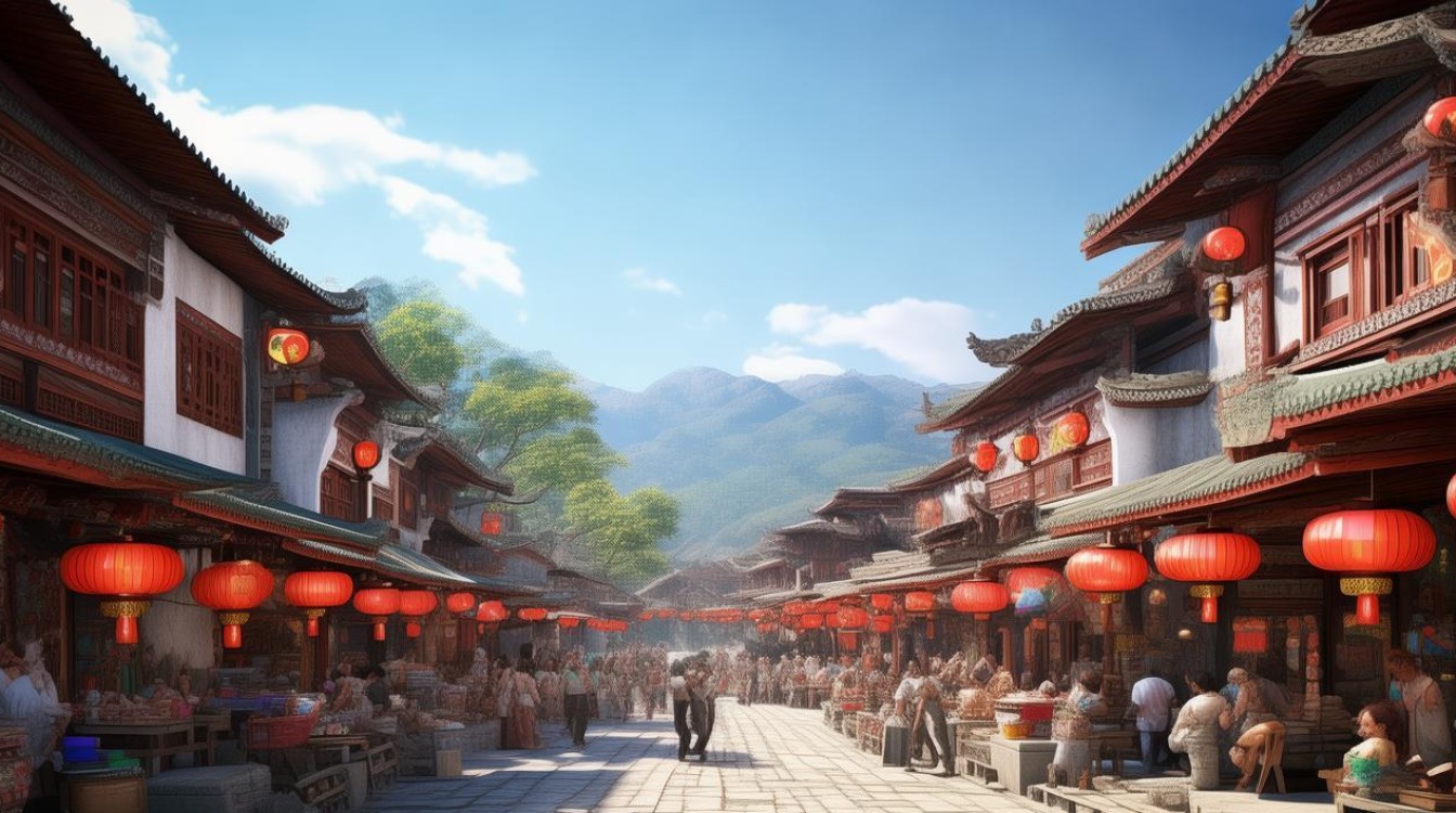 云南鹤庆旅游景点