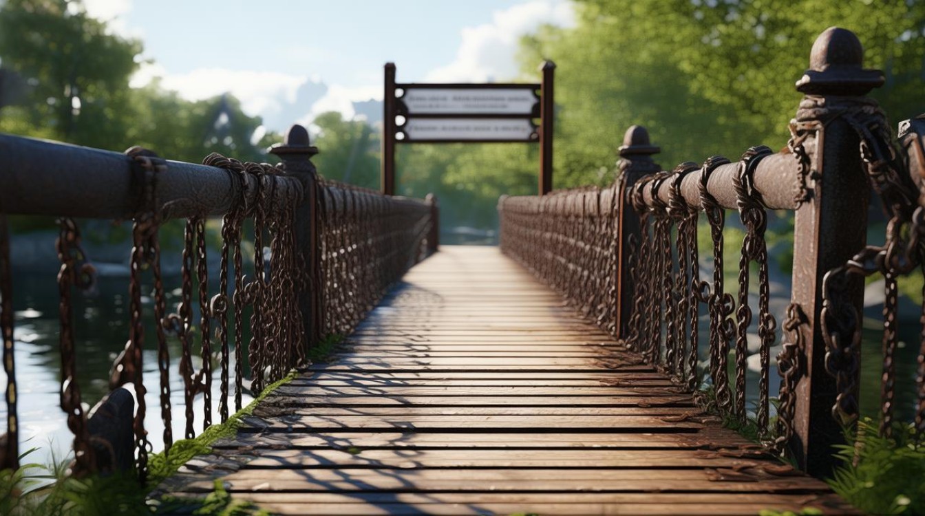 铁索桥景点 铁索桥景点