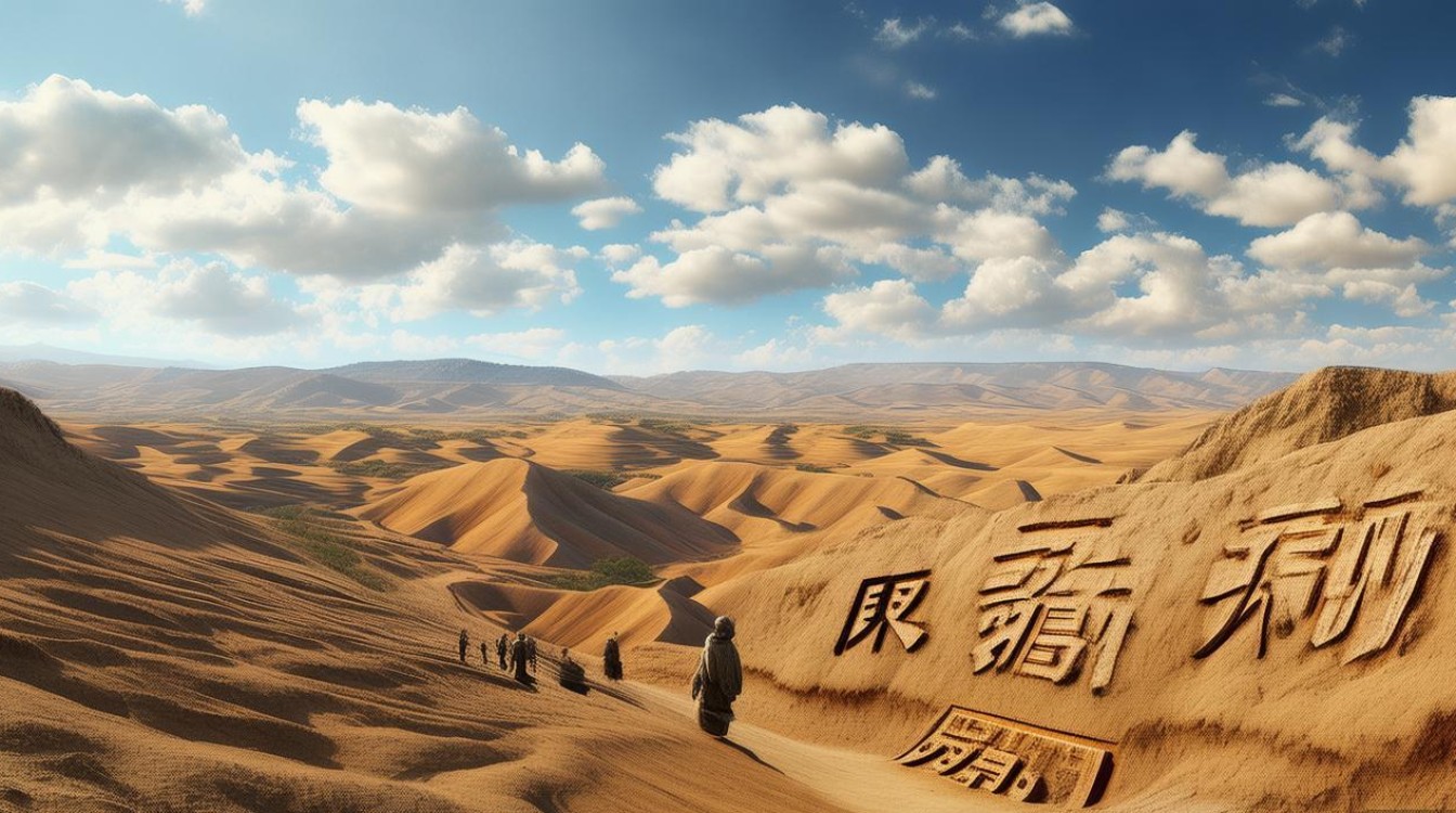 陕西黄土高坡景点