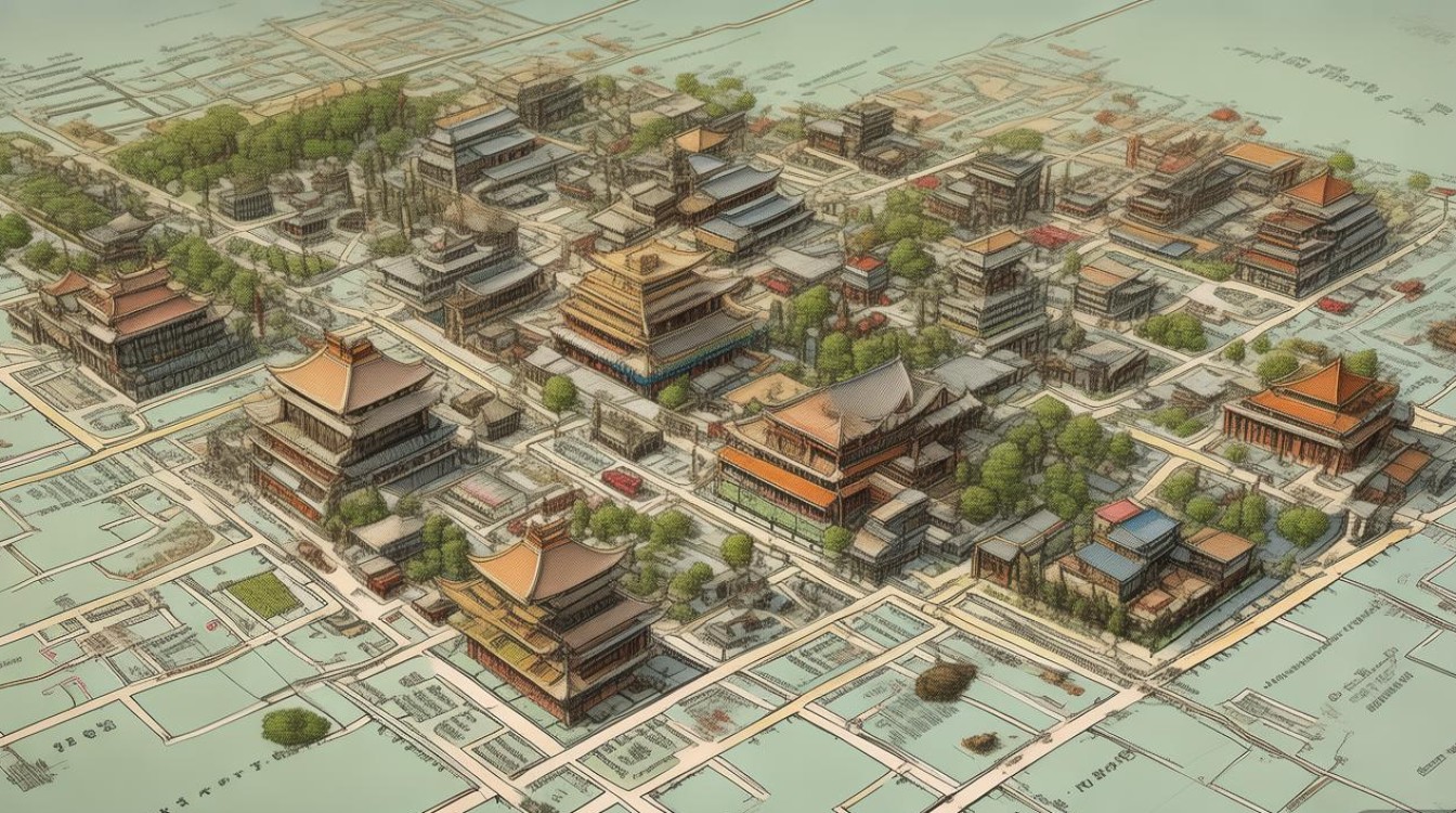 潮州古城景点地图 潮州古城景点地图