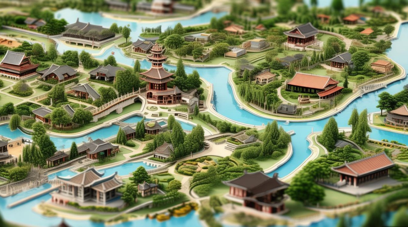 苏州旅游景点分布图